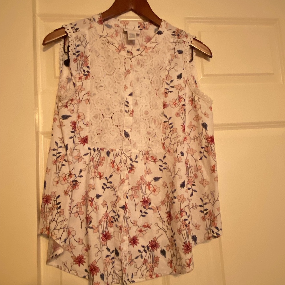 Liz Claiborne floral blouse